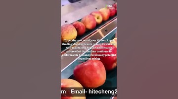 Amazing Apple Grading Machine: Efficient Sorting and Packaging Process