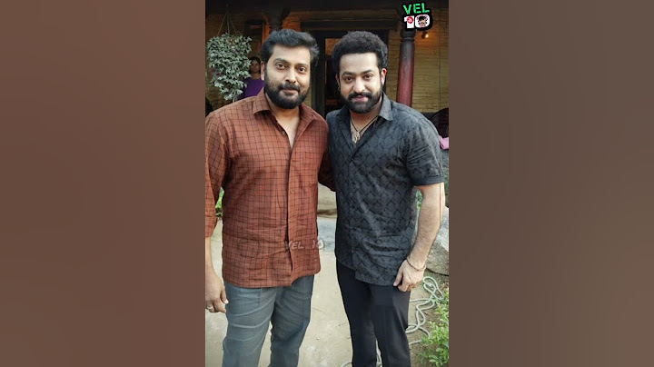 😇JrNTR💥Actor Narain🔥Devara movie shooting pic ❤️#devara #narain #JrNTR #shorts #vel10shorts #viral