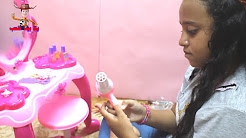 مكياج وتسريحة العاب باربى - العاب بنات - Barbie girl make up