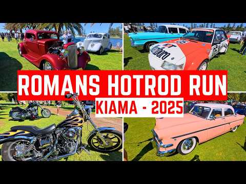Australia S Coolest Hot Rod Run Romans Run Kiama 2025 