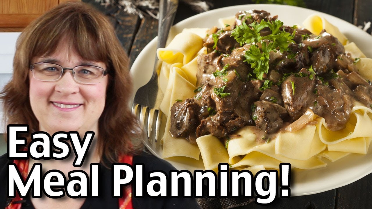 Easy Meal Planning! YouTube