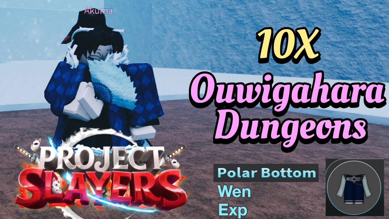 What I Got From 10 Ouwigahara Dungeons In Project Slayers!! YouTube