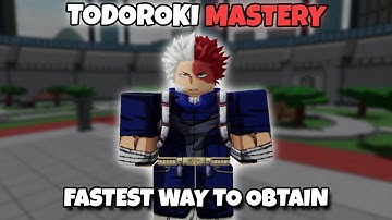 The Fastest way to get Todoroki Mastery | Heroes Battlegrounds