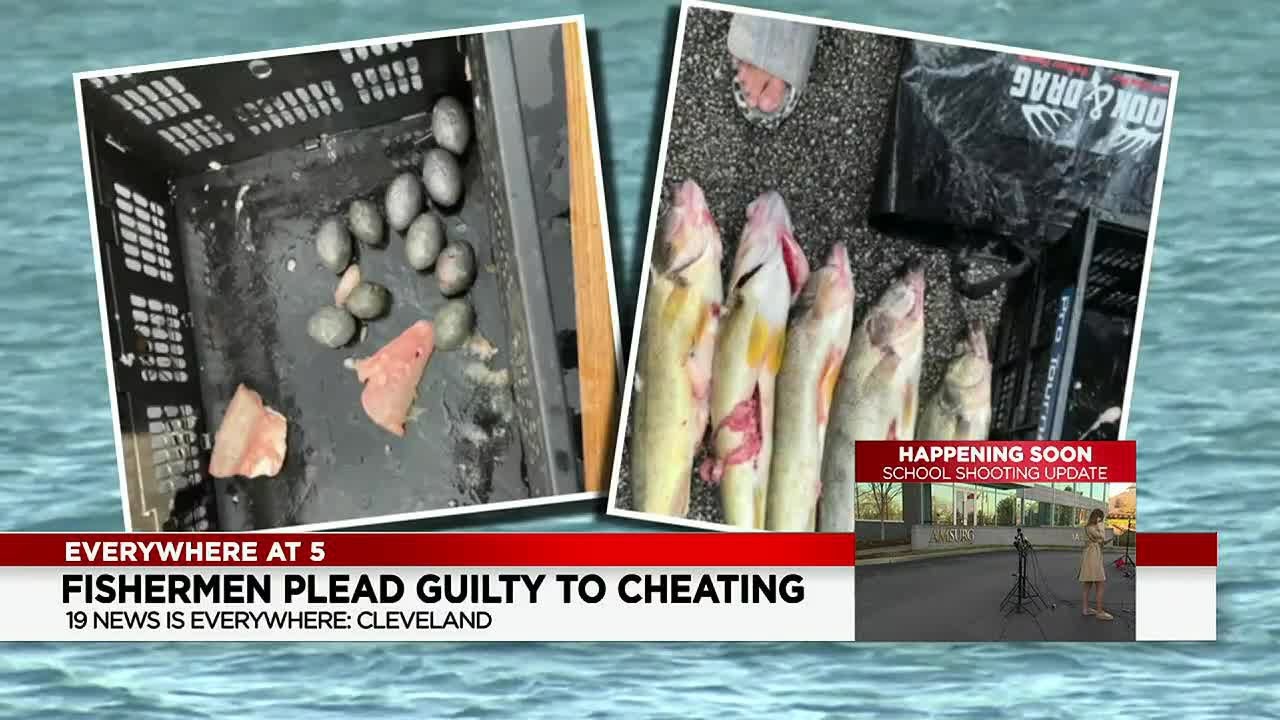 2 fishermen plead guilty to cheating during Lake Erie walleye tournament