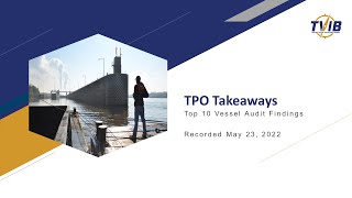 TVIB Top 10 Towing Vessel Audit Findings May 2022