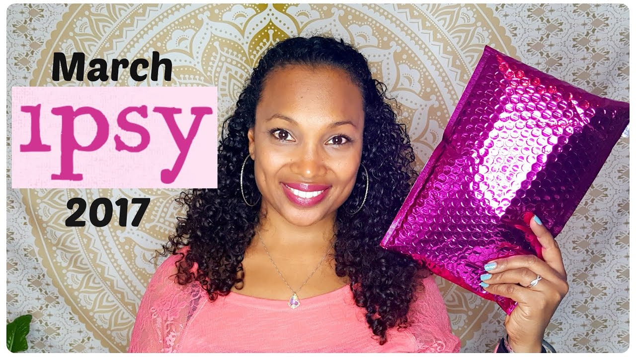 March 2017 Ipsy Glam Bag!