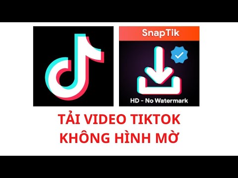 Hướng dẫn tải video tiktok không hình mờ trên ứng dụng Snaptik