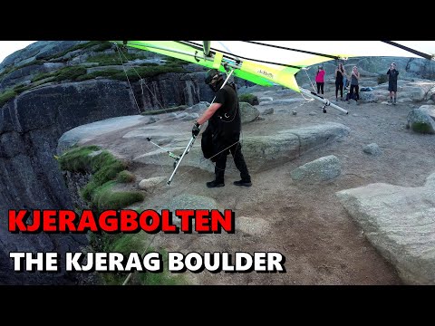KJERAGBOLTEN (The Kjerag boulder) #hanggliding