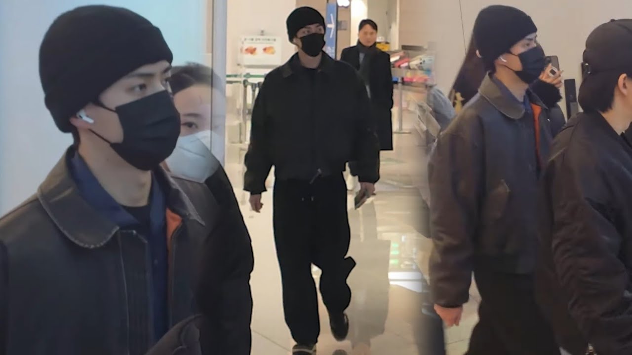 260202 EXO 엑소 SEHUN 세훈 Incheon ICN Arrival after SM TOWN Live in Fukuoka
