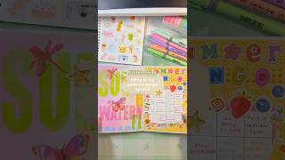 Completing My Summer Bingo Spread