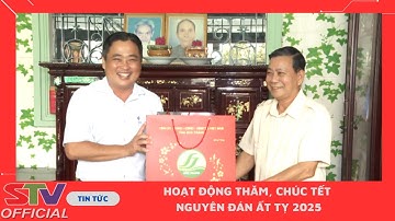 STV - Trưởng Ban Tổ chức Tỉnh uỷ Sóc Trăng chúc Tết tại Long Phú