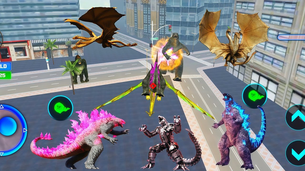 Godzilla Vs Gorilla Rampage 3D Game 🔥 #21 