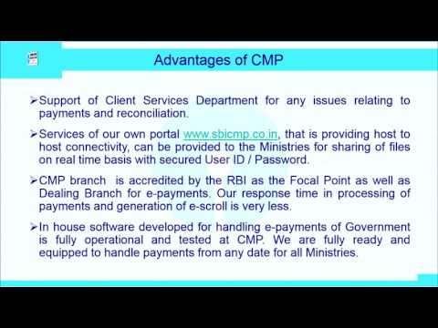 SBI CMP: Government Payments (Video created in March 2017)