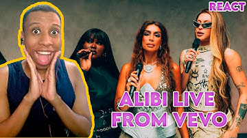Reagindo a ALIBI Live From Vevo Studios ft. PABLLO VITTAR, YSEULT - Jeff Mattias React