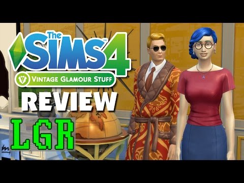 Lgr - The Sims 4 Гламурный Винтаж Каталог Обзор