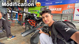 Finally new bike ki modification start hogyi