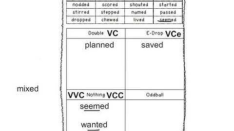Sort 10 Syllables and Affixes