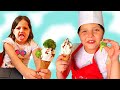 Do You Like Broccoli Ice Cream Song ?? Kids Nursery Rhymes Singing with Sis Show!