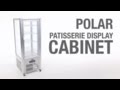 Polar GD881 Patisserie Display Cabinet