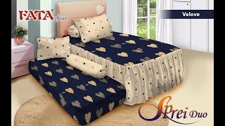 Katalog Terlaris Sprei 2In1 Sorong Fata Motif Terbaru 2022 - Spreiqu 0812 - 1769 - 2799