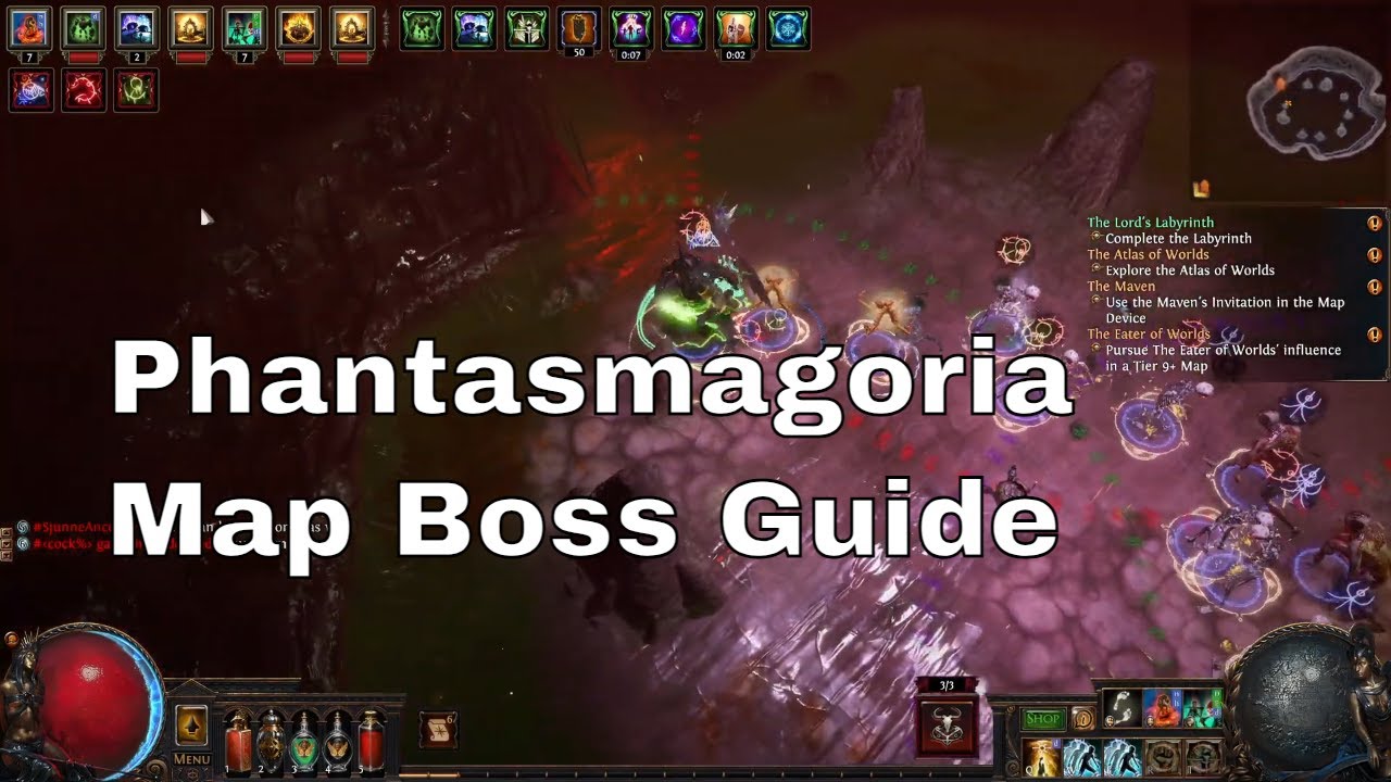 Path of Exile Phantasmagoria Map Boss Guide