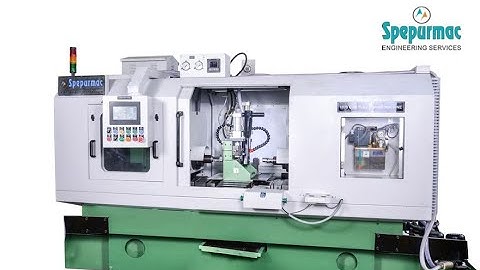 SPEPURMAC- CNC DOUBLE SPINDLE HUB BORING SPM