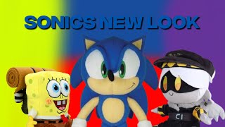Spongy Plush Shorts: Sonics new Look!