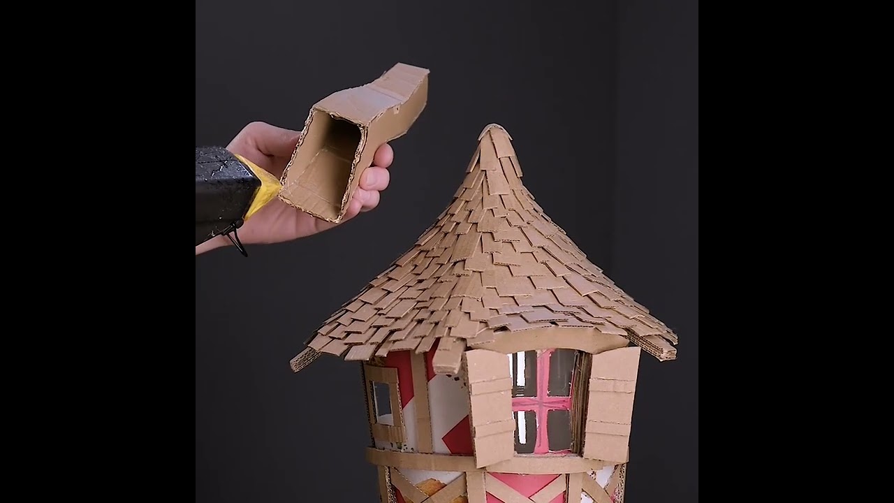 ❣DIY Fairy Tower Using Cardboard❣