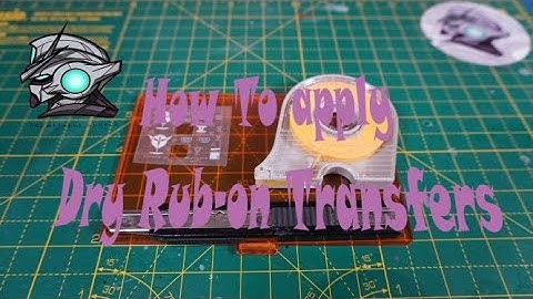 How to Apply Dry Rub on Transfers + Bonus Preview