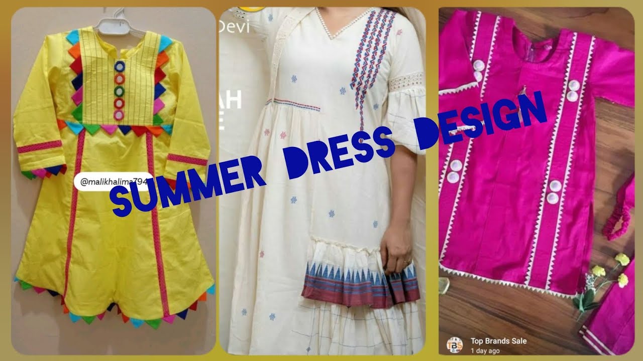 summer dress design ideas/dress design/lawn dress 🥻😍anayakhan/shorts