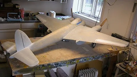 de Havilland DH.103 Hornet, Scratch-built Electric