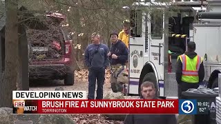 Fire crews battling numerous brush fires across the state