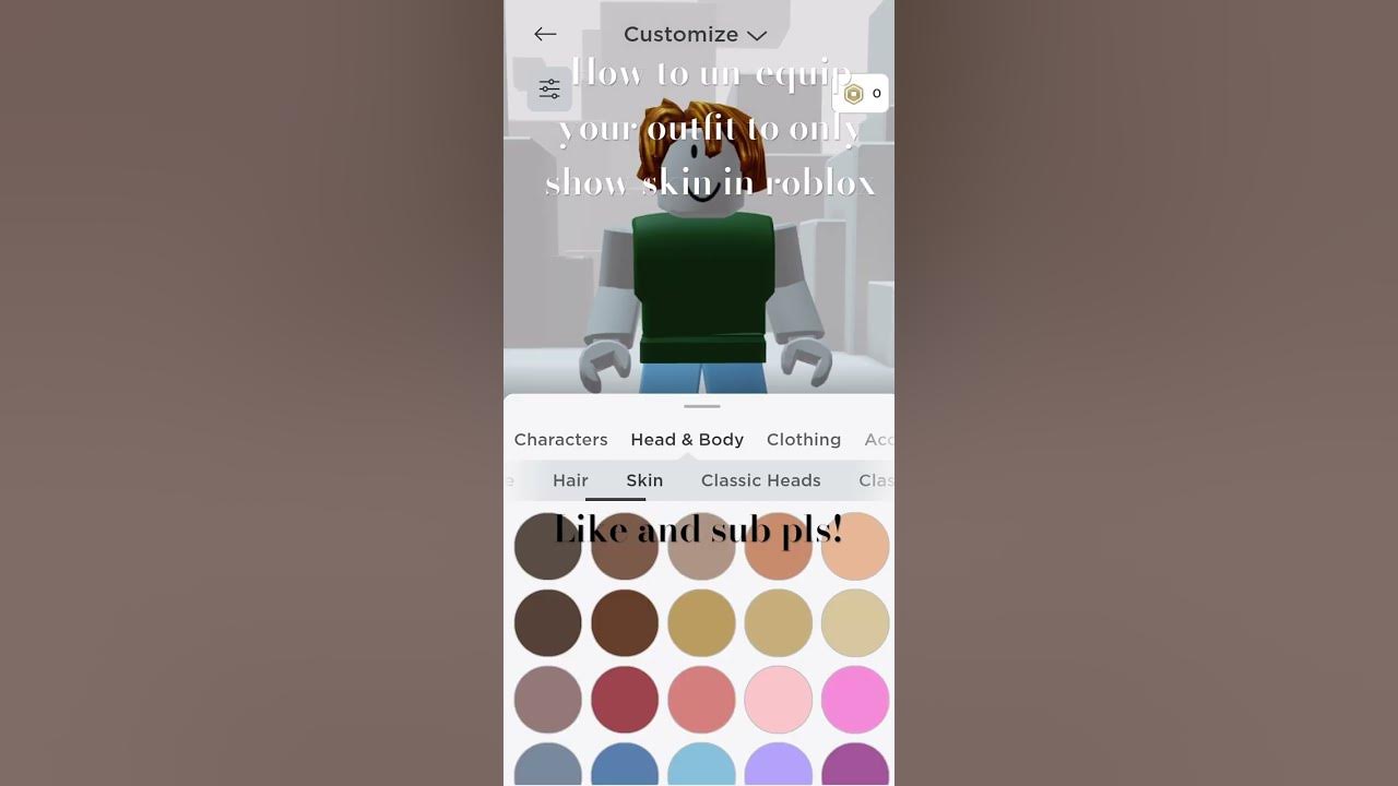 How to unequip clothing in roblox youtube