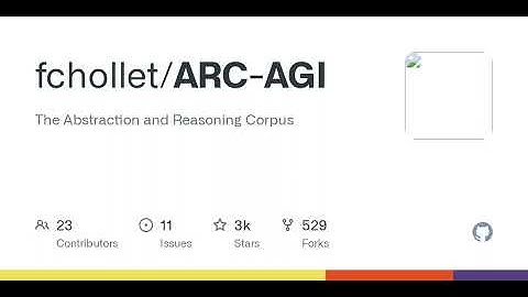 GitHub - fchollet/ARC-AGI: The Abstraction and Reasoning Corpus