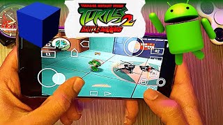 Teenage Mutant Ninja Turtles 2: Battle Nexus - PS2 Emulator Android Gameplay - AetherSX2 APK Mobile screenshot 5