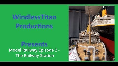 Model Railway Episode 2 - Settle/Carlisle Station by Metcalfe Models