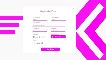How to Create Registration Form in VB.NET||UI morden Design||#VB.NET