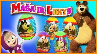 MAŠA IR LOKYS KIAUŠINIAI | Vaiku Kanalas MAŠA IR LOKYS KIAUŠINIAI | Vaiku Kanalas