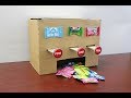 How to Make MULTI Chewing Gum Vending Machine at Home DIY