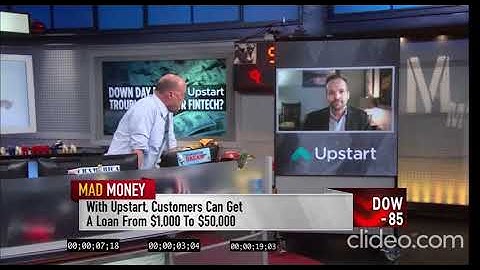 Cramer bitch slaps and puts Upstart CEO in his place