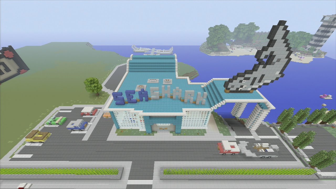 Minecraft xbox Epic Structures: FlyingJ22's Sea Shark Boat 
