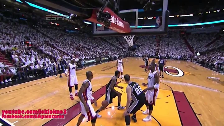 Boris Diaw 8 Pts ,9 Reb ,9 Ast | Sick Behind the back pass | Full Highlight vs Heat Game 4