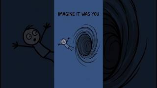 What Would Happen If You Entered a Black Hole? #psychology #animation#brainfacts #stickman#blackhole