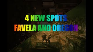 Rainbow Six Siege - New Glitches and Hiding Spots on Favela and Oregon!
