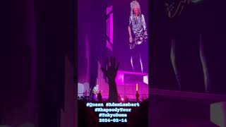 Queen + Adam Lambert, Tokyo Dome 2024-02-14 #queen #adamlambert #tokyodome #rhapsodytour #qal
