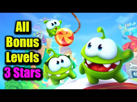 Cut the Rope Remastered - All Bonus Chapter Levels (3 Stars) Walkthrough - YouTube