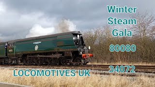 Great Central Railway Winter Steam Gala 2022