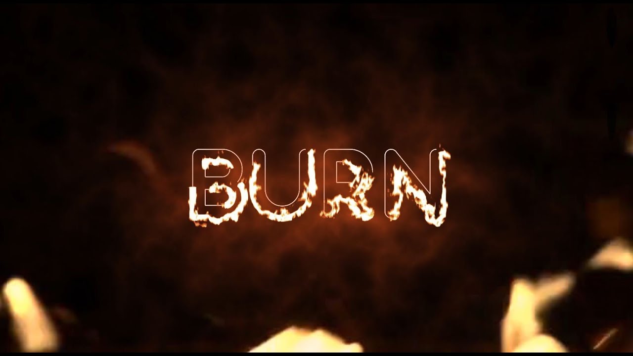 Burning | Fire | Saber Text Animation | After effects | Motion Graphics ...