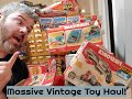 We pick a massive collection of vintage toys and find tons of M.A.S.K