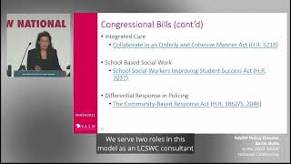 Congressional Bills NASW Has Helped Develop, 2022 | National Association of Social Workers